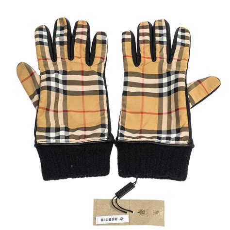 burberry cashmere-lined leather gloves|Burberry Cashmere Lined Leather Trimmed Check .